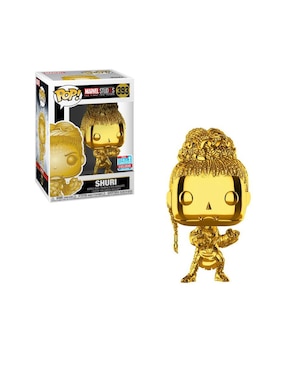 Figura Shuri Cromado POP! Marvel Exclusivo Nycc 18 Funko