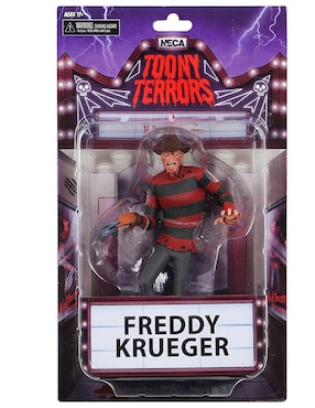 Figura Neca 6 Pulgadas Freddy Krueger Toony Terrors