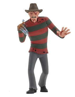 Figura Neca 6 Pulgadas Freddy Krueger Toony Terrors