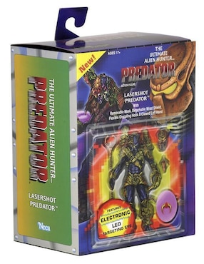 Figura Neca 7 Pulgadas Ultimate Lasershot Predator