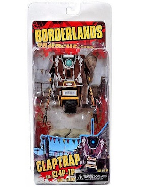 Figura Neca 6 Pulgadas Borderlands Claptrap