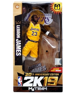 Figura Mcf Lebron James Lakers Edición Aniversario