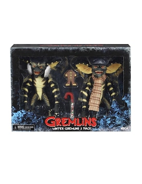 Figuras Neca 7 Pulgadas Gremlins 2 Pack Christmas Carol Winter