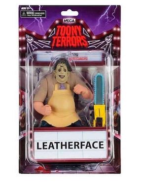 Figura Neca 6 Pulgadas Leatherface Toony Terrors