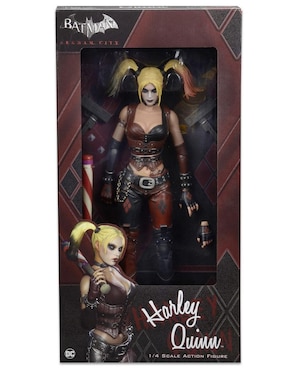 Figura Neca Arkham City Harley Quinn 1/4 Escala