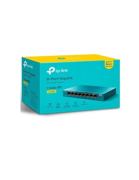 Switch TP-Link LS108G LiteWave 8 Puertos Gigabit Ethernet 10/100/1000Mbps