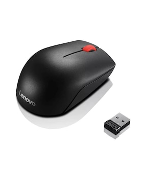 Mouse Optico Lenovo Compacto Esencial Inalámbrico Wi-Fi negro 4Y50R20864