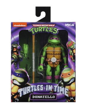 Figura Neca 6 Pulgadas Turtles In Time Donatello