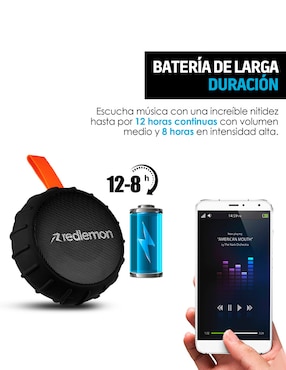 Bocina Redlemon 79127 alámbrica e inalámbrica