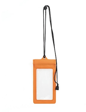 Impermeable para Celular Kikkerland anaranjado