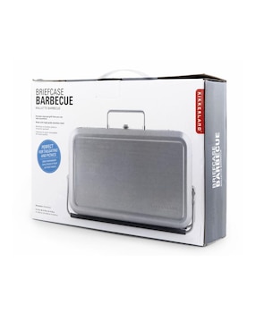 Parrilla Portable Kikkerland BBQ Grill Briefcase