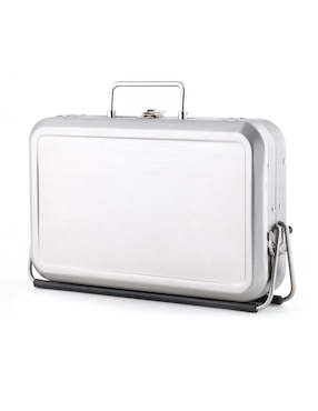 Parrilla Portable Kikkerland BBQ Grill Briefcase