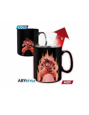 Set Aby Style Dragon Ball Z Goku Taza Térmica y Portavaso
