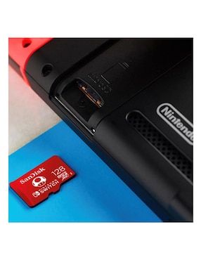 Memoria Micro SD 128GB Sandisk Nintendo Switch Oficial SDSQXAO-128G-GNCZN