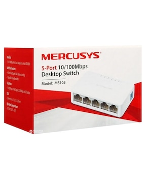 Switch Mercusys MS105 5 Puertos Fast Ethernet 10/100Mbps