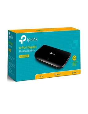 Switch TP-Link TL-SG1008D 8 Puertos Gigabit Ethernet 10/100/1000Mbps