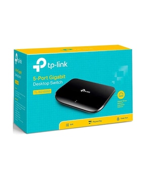 Switch TP-Link TL-SG1005D 5 Puertos Gigabit Ethernet 10/100/1000Mbps