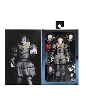 Figura articulada It: The Movie Pennywise ultimate Neca con movimiento