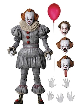 Figura articulada It: The Movie Pennywise ultimate Neca con movimiento