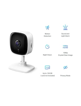 Cámara Inteligente de Vigilancia TP-Link TAPO C100 1080p FHD 2.4GHz 150Mbps