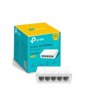 Switch TP-Link LS1005 5 Puertos LiteWave Fast Ethernet 10/100Mbps