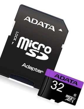 Memoria Micro SD 32GB Adata Clase 10 Video Full HD AUSDH32GUICL10-RA1