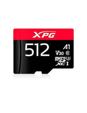 Memoria Micro SDXC 512GB XPG A2 Clase 10 V30 Nintendo Switch AUSDX512GUI3XPGA2-R