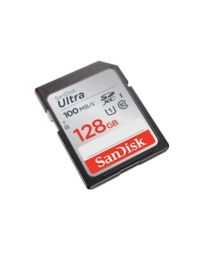Tarjeta SD 128GB Sandisk Ultra Clase 10 Video Full HD SDSDUNR-128G-GN6IN