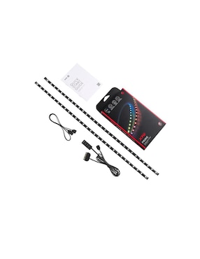 Tira LED XPG Prime ARGB 2 Tiras 60 cm PC Gamer ARGBSTRIP-BKCWW