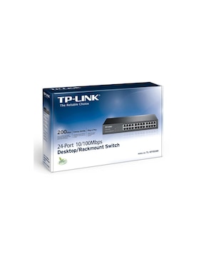 Switch TP-Link TL-SF1024D 24 Puertos Fast Ethernet 10/100Mbps