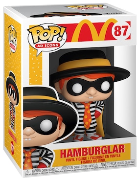 Figura de acción McDonald's Hamburglar collectors Pop