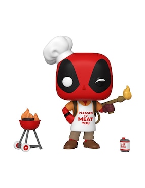 Figura De Colección Deadpool Parrillada POP!