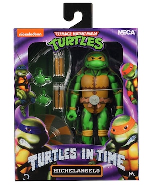 Figura articulada Tortugas Ninja ultimate Neca con movimiento