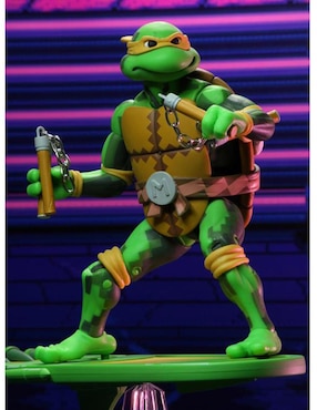 Figura articulada Tortugas Ninja ultimate Neca con movimiento