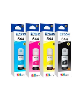 Set 4 Tintas Epson T544 Ecotank Tinta Continua L1110 L3110 L3150 L5190 Original