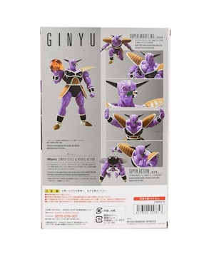 Figura Bandai Captain Ginyu Dragon Ball SH Figuarts Bandai