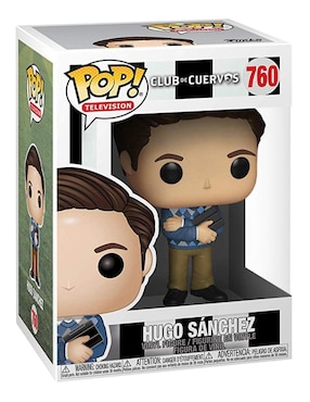 Funko Pop! Club de Cuervos Hugo Sánchez