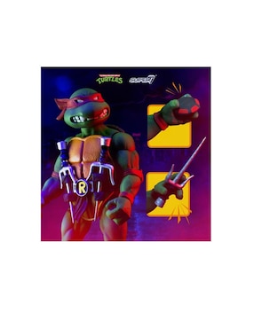 Figura Super 7 Raphael TMNT Ultimates Teenage Mutant Ninja Turtles 7-inch