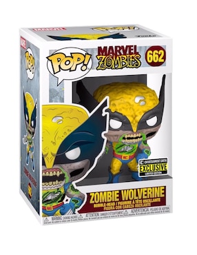 Figura Funko Pop! Wolverine Marvel Zombies GITD Exclusivo EE