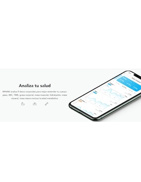 Bascula corporal inteligente Noerden con APP