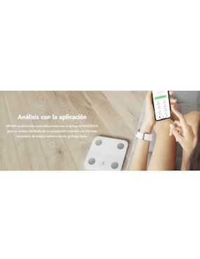 Bascula corporal inteligente Noerden con APP