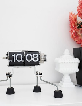 Reloj de Escritorio Flip Decorativo Kikkerland