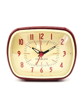 Reloj tipo Retro para Buró con Alarma Kikkerland