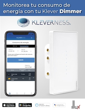 Dimmer Inteligente Kleverness IL-KD-NA-V01-W
