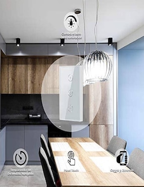 Interruptor de Luz Inteligente Dimeable Smart Home By Techzone