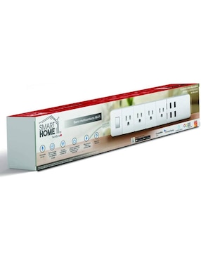 Multicontactos Inteligente Wi-Fi y Cargador USB Smart Home By Techzone