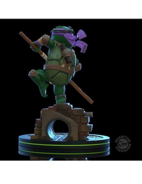 Figura de colección articulada Teenage Mutant Ninja Turtles Donatello collectors Quantum Mechanix