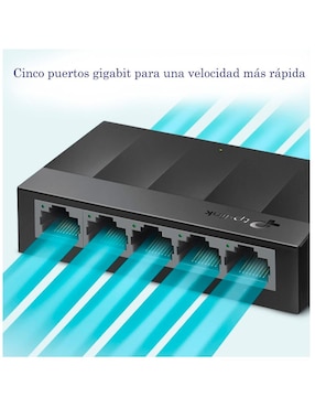 Switch TP-Link LS1005G 5 Puertos LiteWave Gigabit Ethernet 10/100/1000Mbps