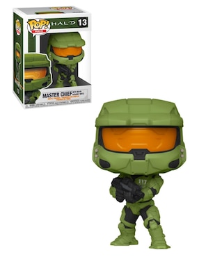 Figura Funko Pop! Master Chief Con Rifle Halo Infinite