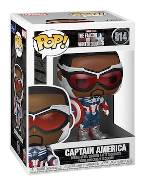 Figura de acción Marvel Captain America chase Pop